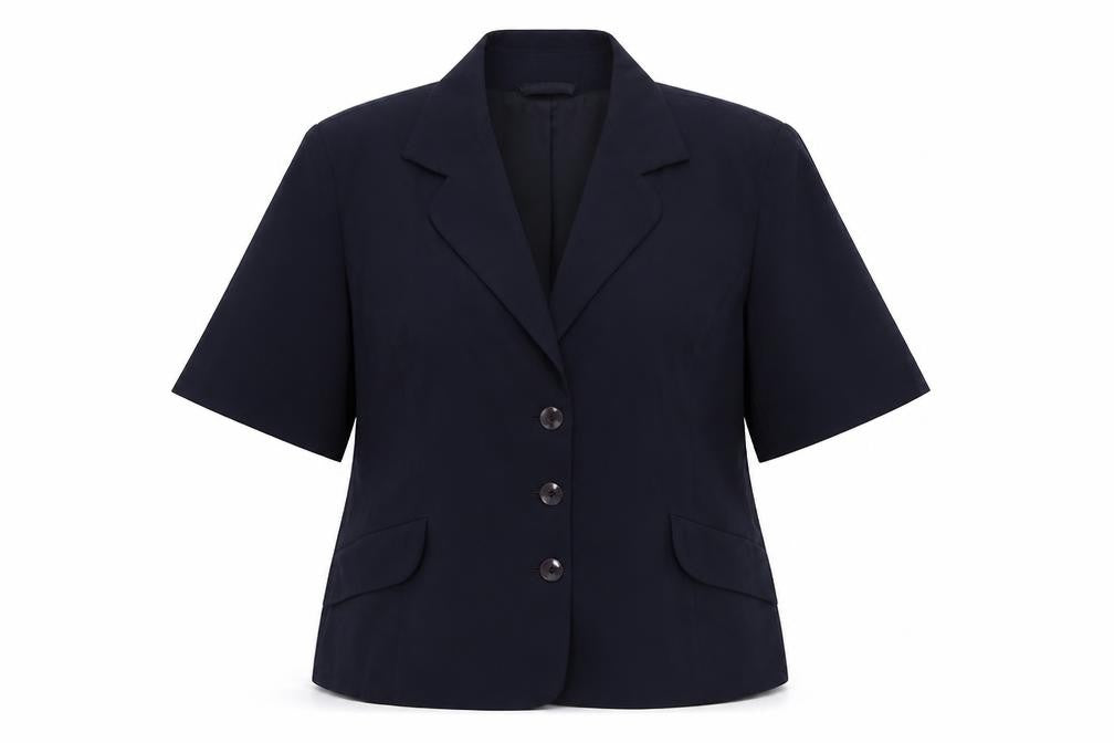 Mackays Blue Jacket Blazer Size 18 Button