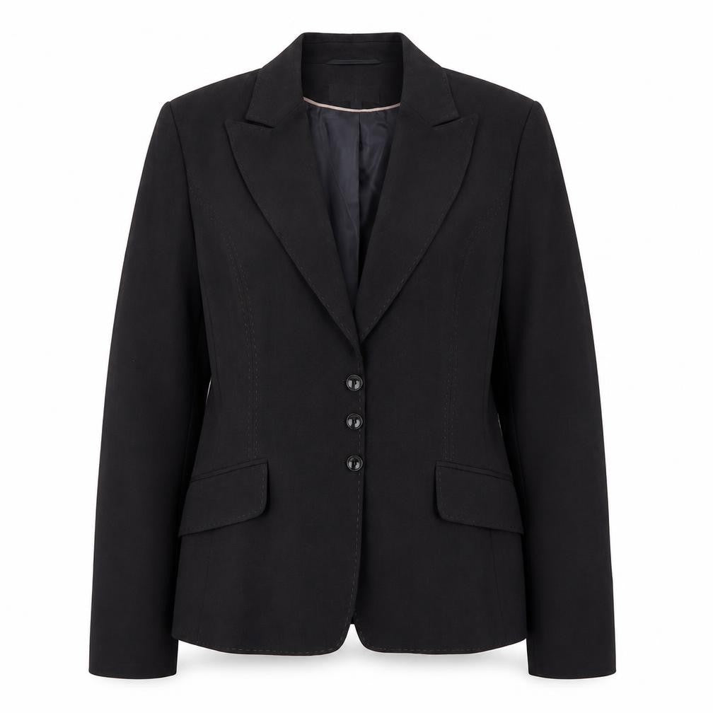 Marks & Spencer Womens Grey Polyester Jacket Suit Jacket Size 14