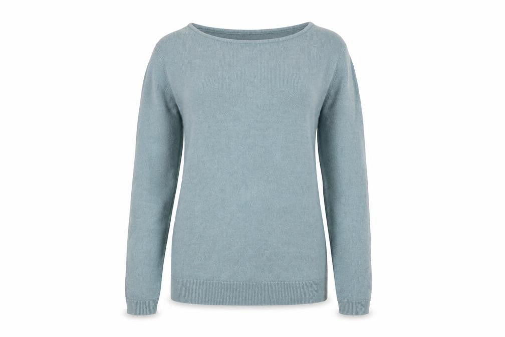 Originals Womens Blue Round Neck Acrylic Pullover Jumper Size 10