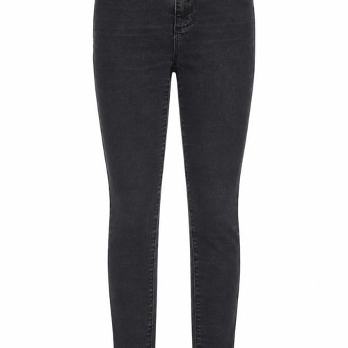 Primark Womens Black Cotton Skinny Jeans Size 8 L28 in Regular Zip