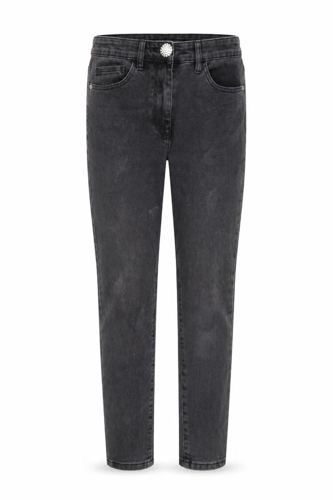 NEXT Womens Black Cotton Skinny Jeans Size 10 L28 in Regular Zip
