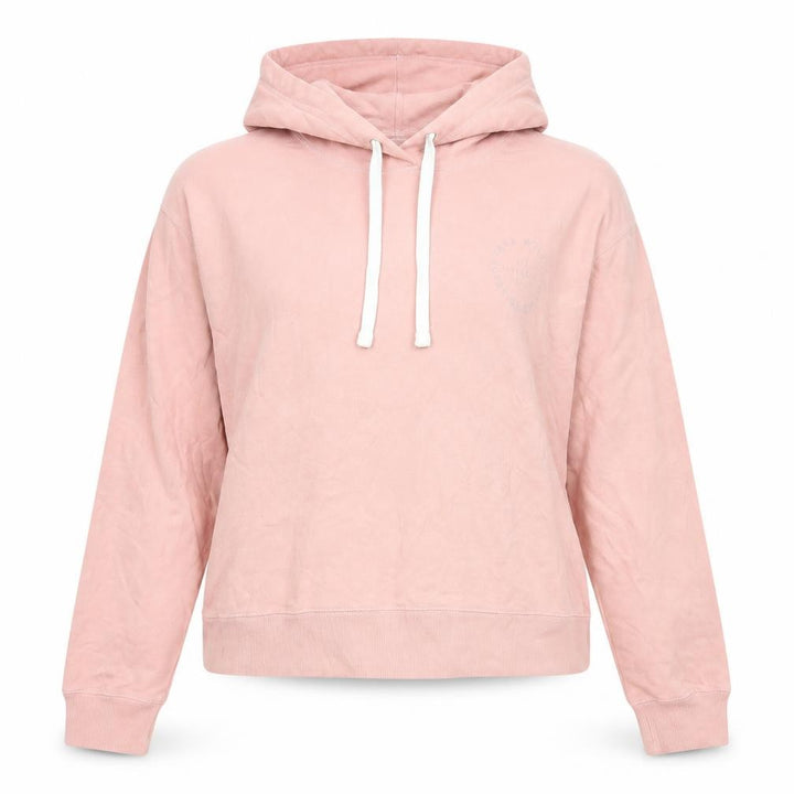 Jack Wills Womens Pink Cotton Pullover Hoodie Size 12 Pullover