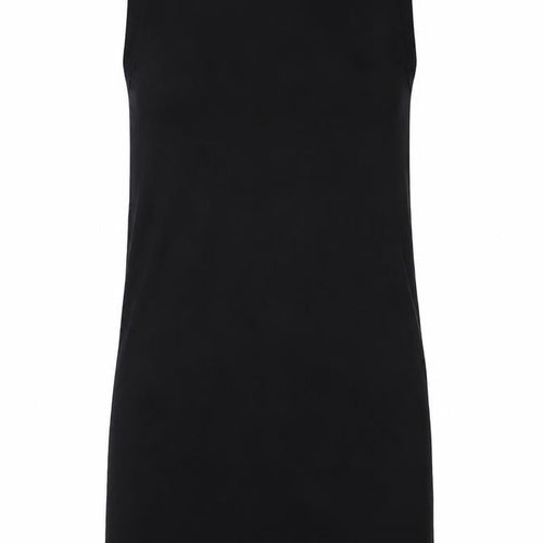 Mango Womens Black Polyester Tank Dress Size XS Crew Neck Pullover