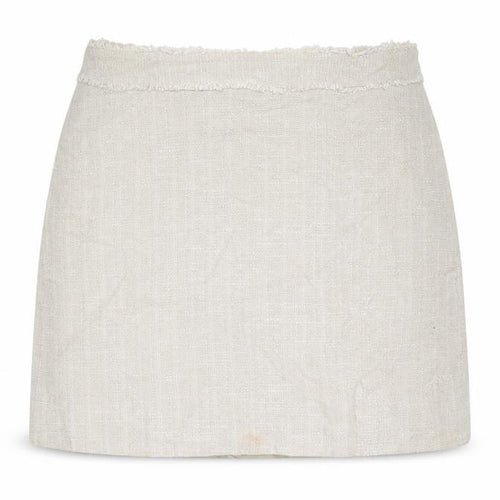Jesire Womens Grey Geometric Cotton A-Line Skirt Size 10 Zip