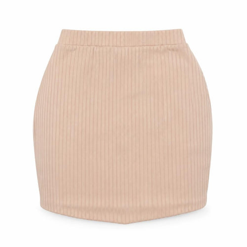 Club London Womens Pink Striped Polyester Mini Skirt Size 8