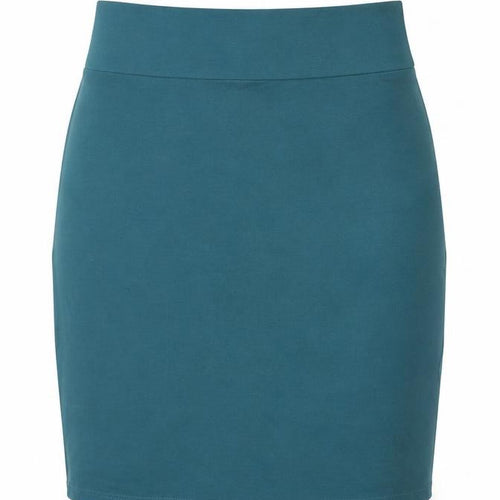 New Look Womens Green Cotton A-Line Skirt Size 8