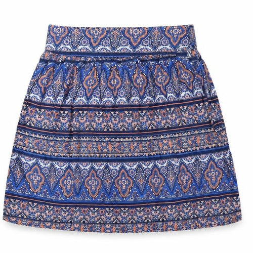 New Look Womens Multicoloured Geometric Viscose A-Line Skirt Size 8
