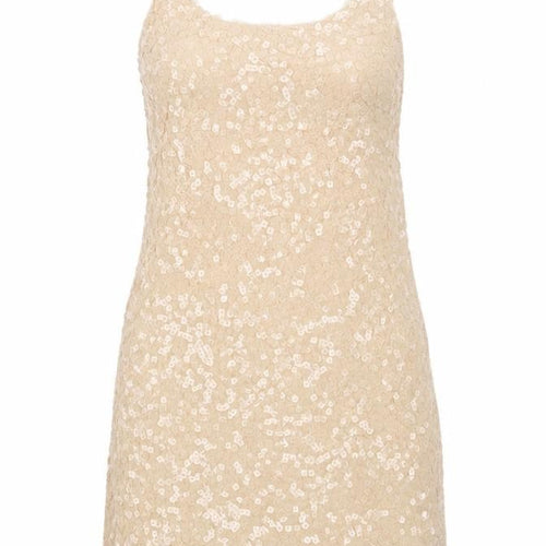 Motel Rocks Womens Ivory Polyester Slip Dress Size XS Round Neck Pullover