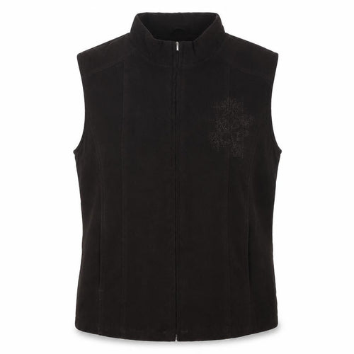 EMW Womens Brown Gilet Waistcoat Size L Zip