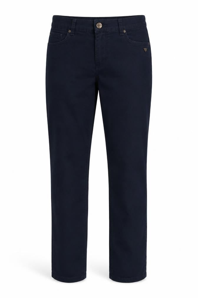 LauRiel Womens Blue Cotton Straight Jeans Size 8 L30 in Regular Zip
