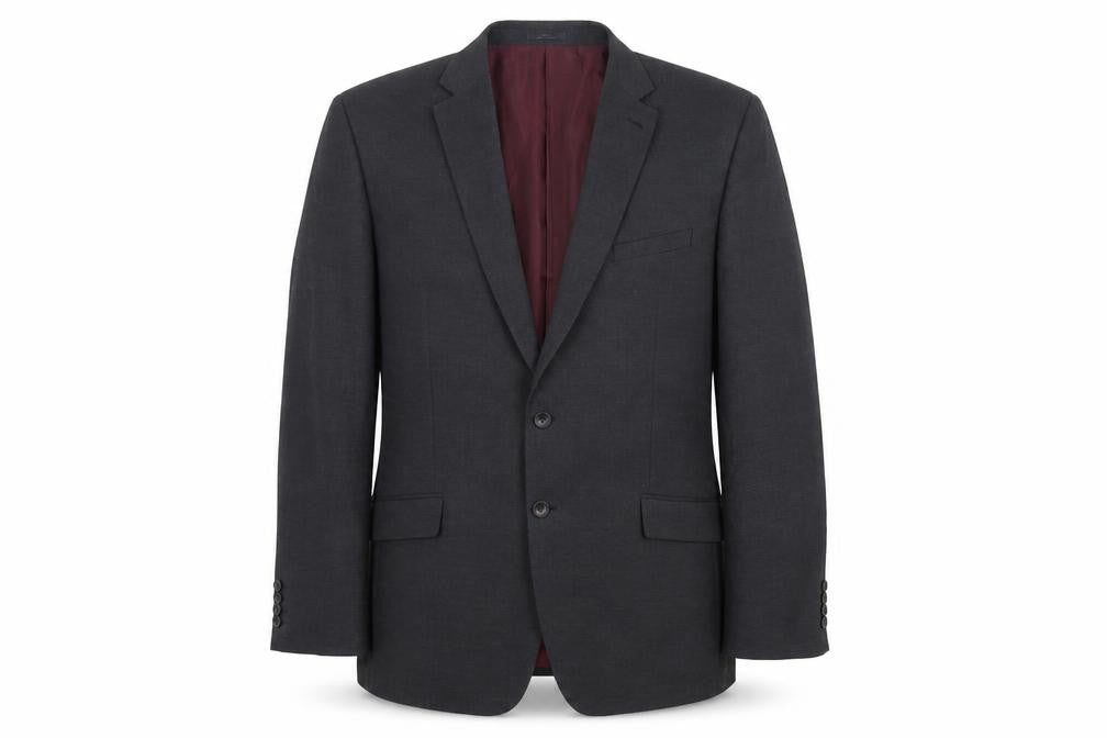 Marks and Spencer Mens Grey Polyacrylate Fibre Jacket Suit Jacket Size 46