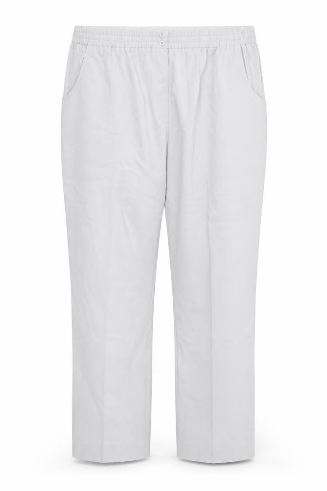 Damart Womens Grey Polyester Trousers Size 28 L28 in Regular