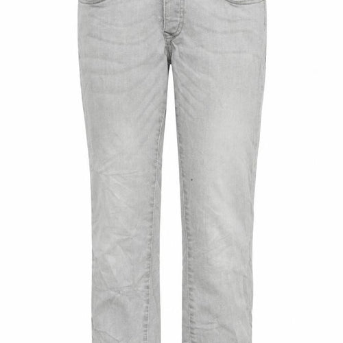 Topshop Womens Grey Cotton Skinny Jeans Size 28 in L27 in Regular Zip