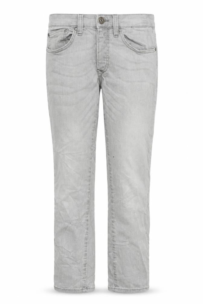 Topshop Womens Grey Cotton Skinny Jeans Size 28 in L27 in Regular Zip