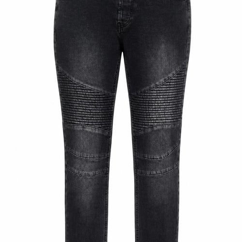 Preworn Womens Black Cotton Skinny Jeans Size 2XS L38 in Regular Zip