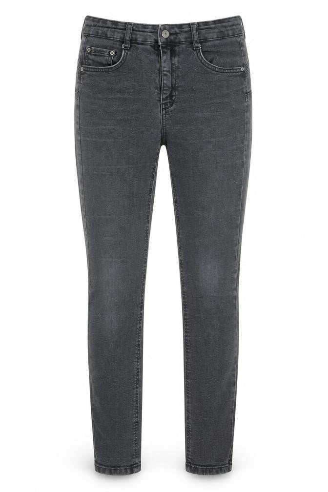 Pull&Bear Womens Black Cotton Skinny Jeans Size 8 L26 in Regular Button