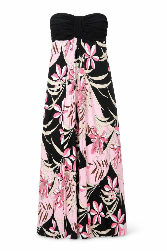 City Goddess Womens Black Floral Polyester Trapeze & Swing Size S Sweetheart Pullover
