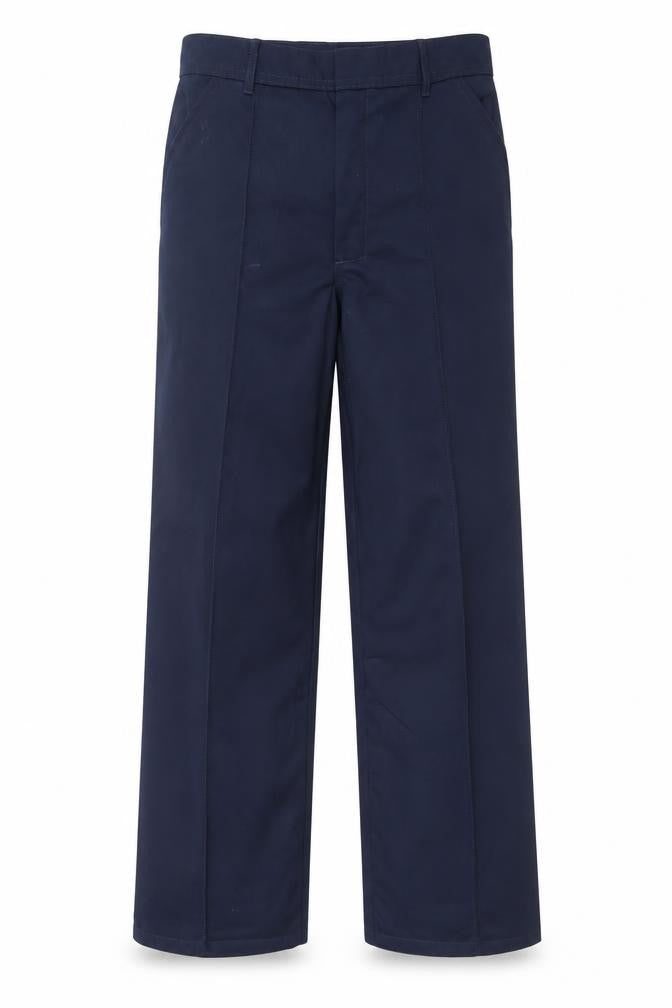Harpoon Mens Blue Cotton Trousers Size 32 L30 in Zip