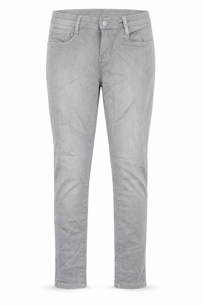 Kraus Womens Grey Cotton Skinny Jeans Size 10 L28 in Regular Button