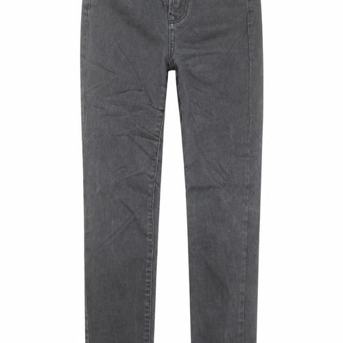 STR Womens Black Cotton Skinny Jeans Size 6 L28 in Regular Button