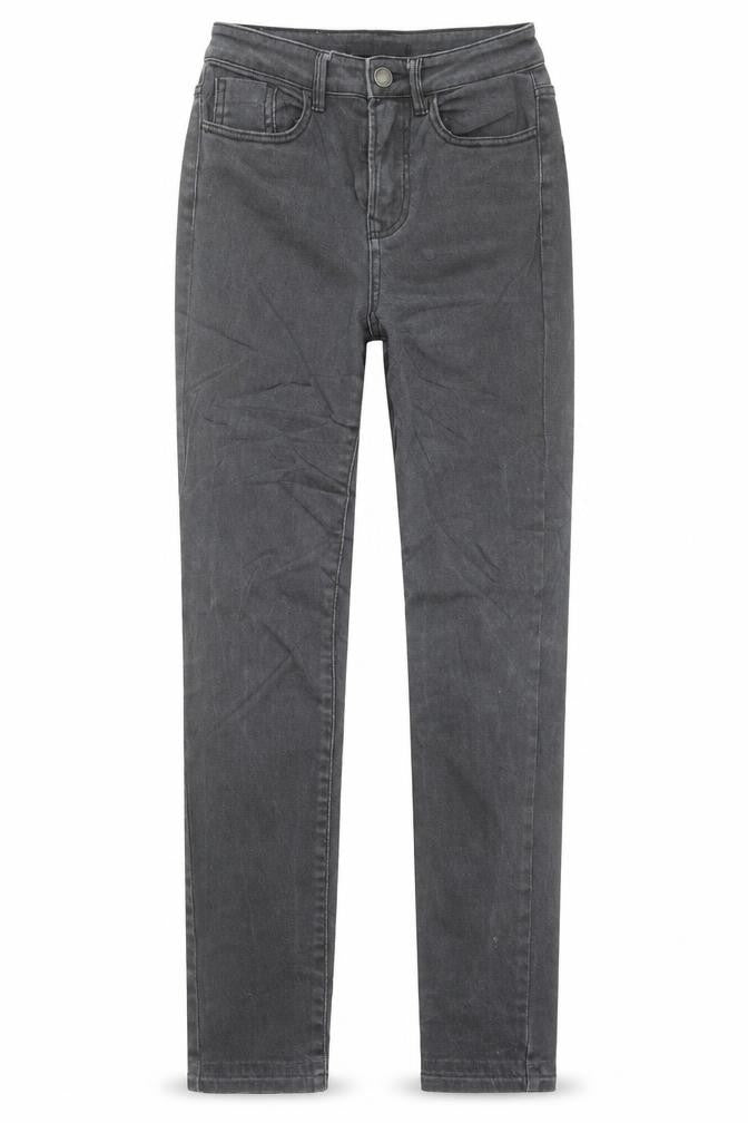 STR Womens Black Cotton Skinny Jeans Size 6 L28 in Regular Button
