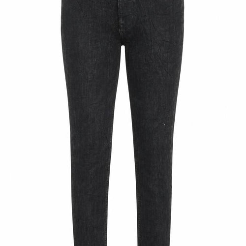 Marks and Spencer Womens Black Cotton Skinny Jeans Size 6 L29 in Regular Button