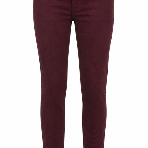 Part Two Womens Red Cotton Skinny Jeans Size 8 L32 in Regular Zip