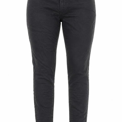 Denim & Co. Womens Black Cotton Skinny Jeans Size 12 L29 in Regular Button