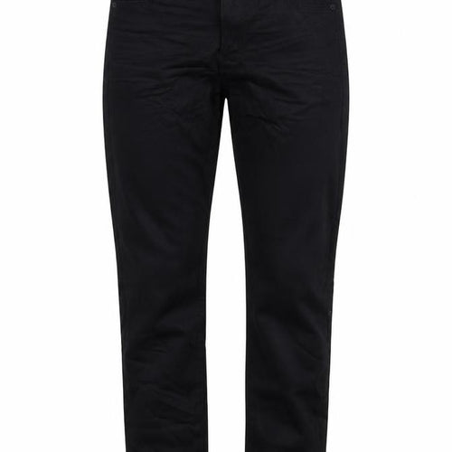 Marks and Spencer Womens Black Cotton Straight Jeans Size 8 L24 in Regular Zip