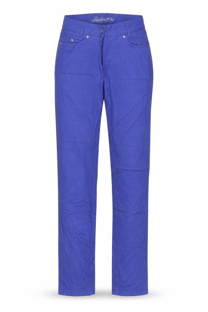 Steilmann Womens Blue Cotton Straight Jeans Size 10 L33 in Regular Zip