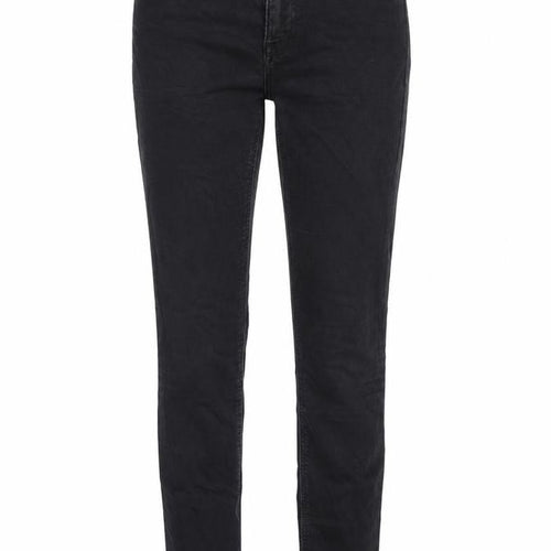 Topshop Womens Black Cotton Skinny Jeans Size 26 in L32 in Regular Zip