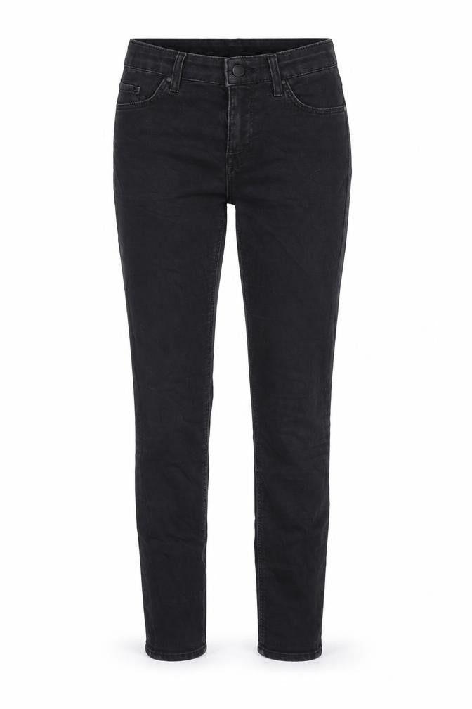 Topshop Womens Black Cotton Skinny Jeans Size 26 in L32 in Regular Zip