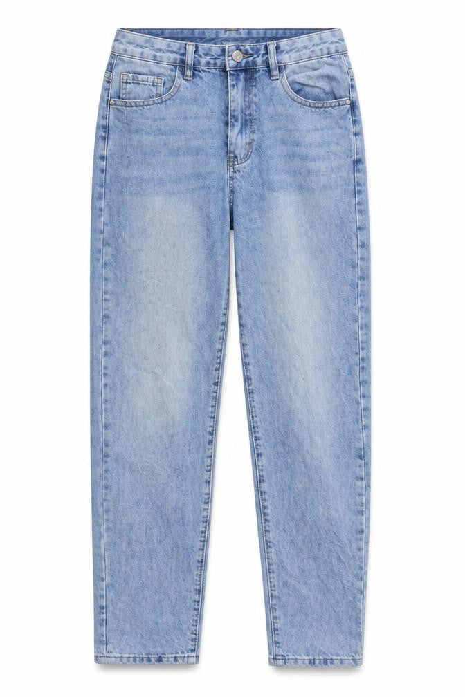 My Bestiny Womens Blue Cotton Straight Jeans Size M L29 in Regular Zip