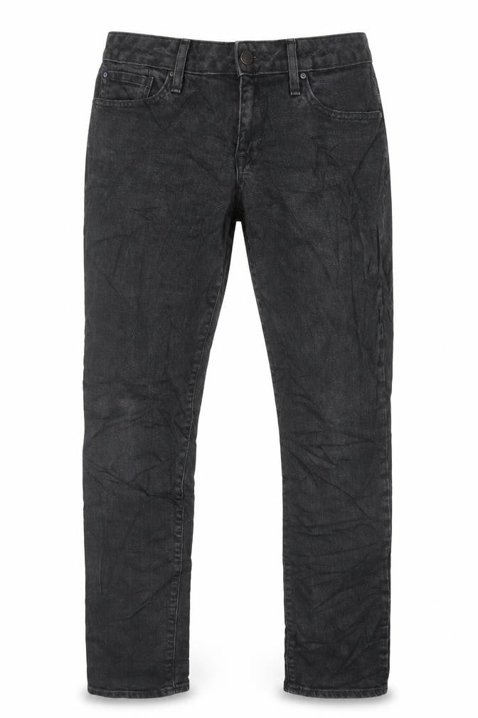 Gap Mens Black Cotton Straight Jeans Size 31 in L29 in Regular Button - Short Leg