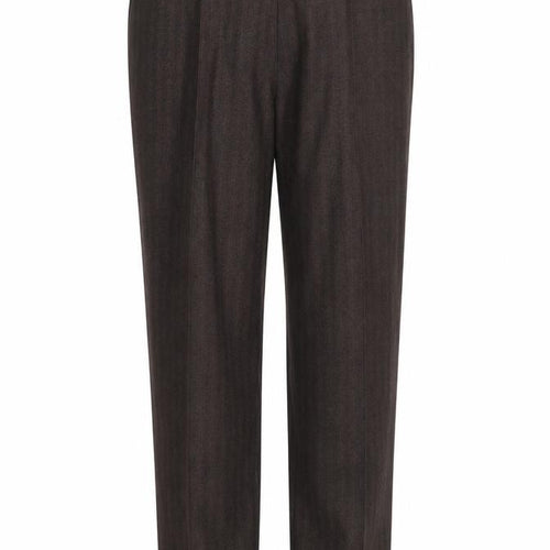Preworn Womens Brown Polyester Trousers Size 36 in L27 in Regular