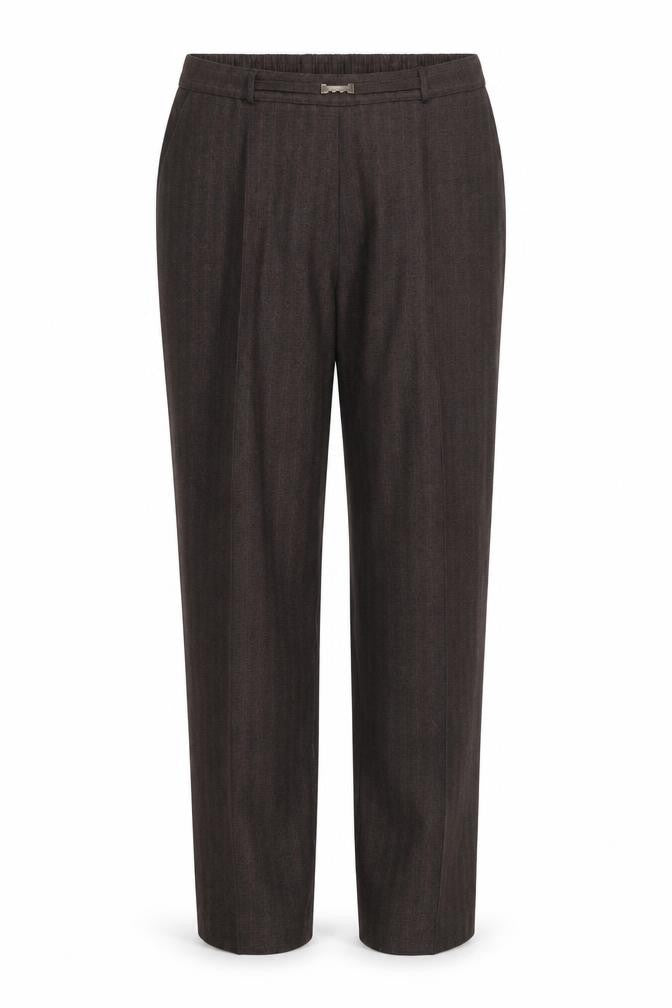 Preworn Womens Brown Polyester Trousers Size 36 in L27 in Regular