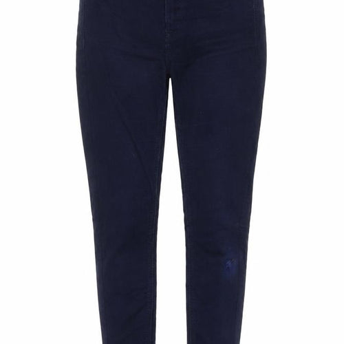 Marks and Spencer Womens Blue Cotton Jegging Jeans Size 8 L29.5 in Regular Zip
