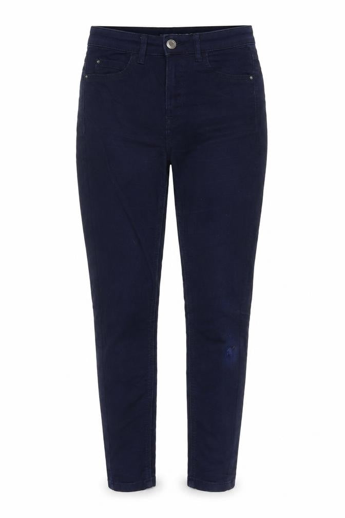 Marks and Spencer Womens Blue Cotton Jegging Jeans Size 8 L29.5 in Regular Zip