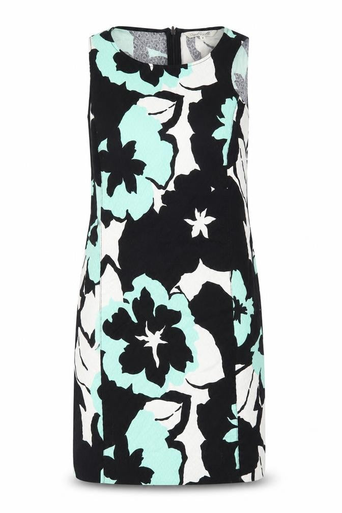Damsel in a Dress Womens Multicoloured Floral Cotton A-Line Size 8 Round Neck Zip