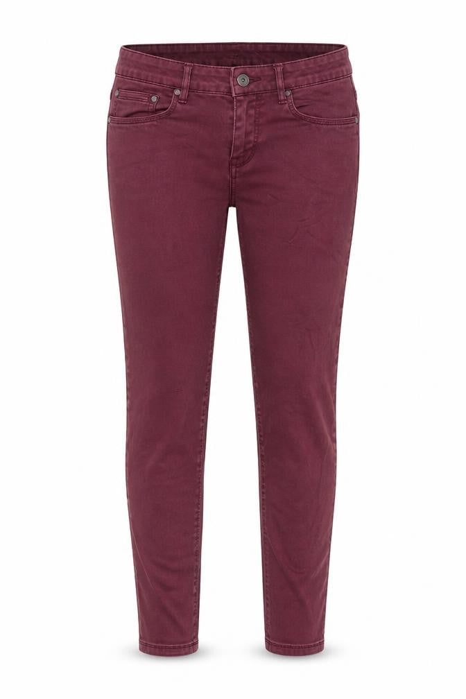 FOREVER 21 Womens Purple Cotton Skinny Jeans Size 27 in L27 in Regular Zip