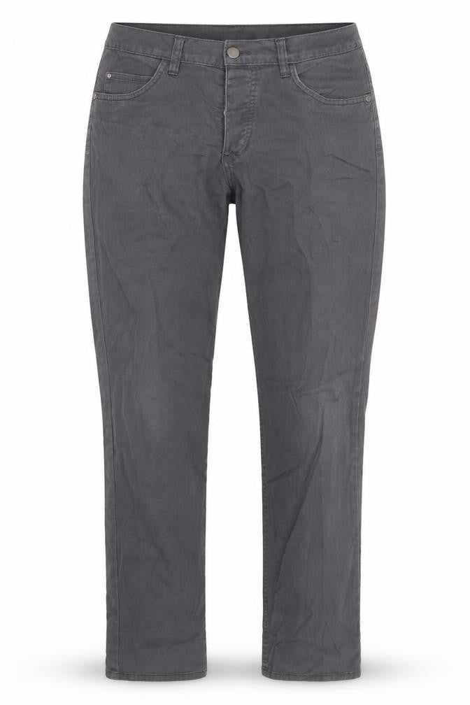 H&M Womens Grey Cotton Skinny Jeans Size 8 L30 in Regular Button