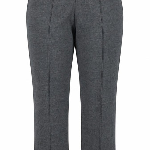 Preworn Womens Grey Viscose Trousers Size 16 L23 in Regular