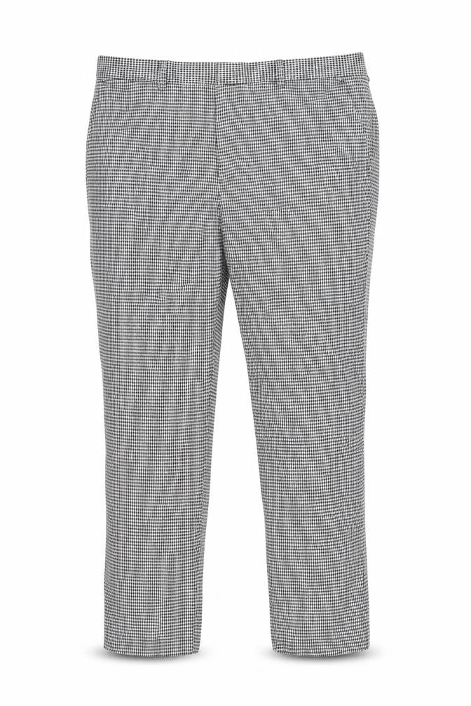 Burton Mens White Geometric Polyethylene Trousers Size 40 in L27 in Regular Zip