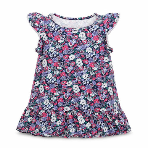 Gap Girls Multicoloured Floral Cotton Mermaid Size 5 Years Round Neck Pullover