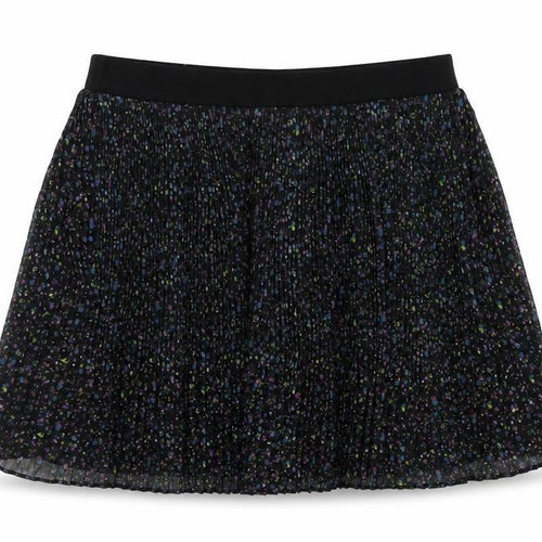 Jack Wills Womens Black Floral Polyester Skater Skirt Size 10 Zip