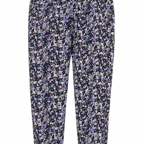 Great Plains Womens Multicoloured Geometric Cotton Trousers Size 10 L26 in Regular Zip