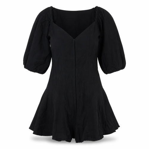 Zara Womens Black Viscose A-Line Size XS Sweetheart Zip
