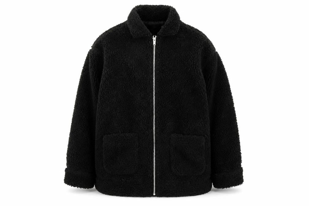 Missguided Womens Black Jacket Size 8 Zip