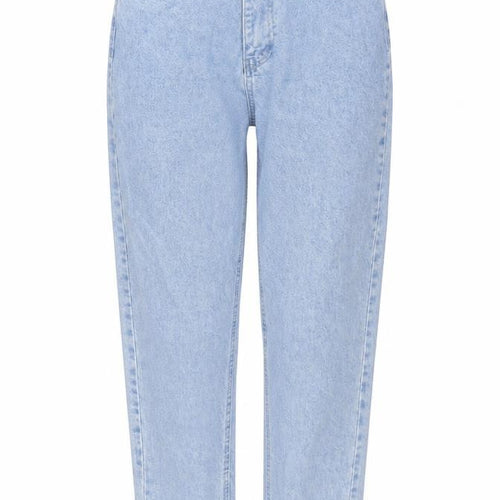Missguided Womens Blue Cotton Mom Jeans Size 28 in L29 in Regular Button