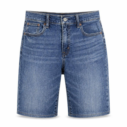 Gap Mens Blue Cotton Bermuda Shorts Size 26 in L10 in Regular Button